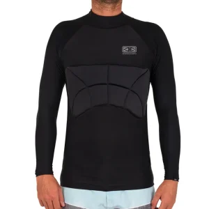 Licra con protección abdominal OCEAN&EARTH Rib Guard Padded Long Sleeve Vest