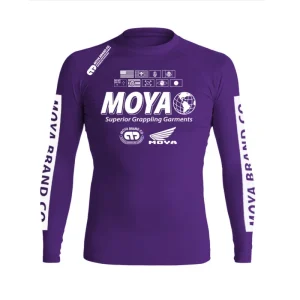 Rashguard Moya 24 Manga Larga – Morado